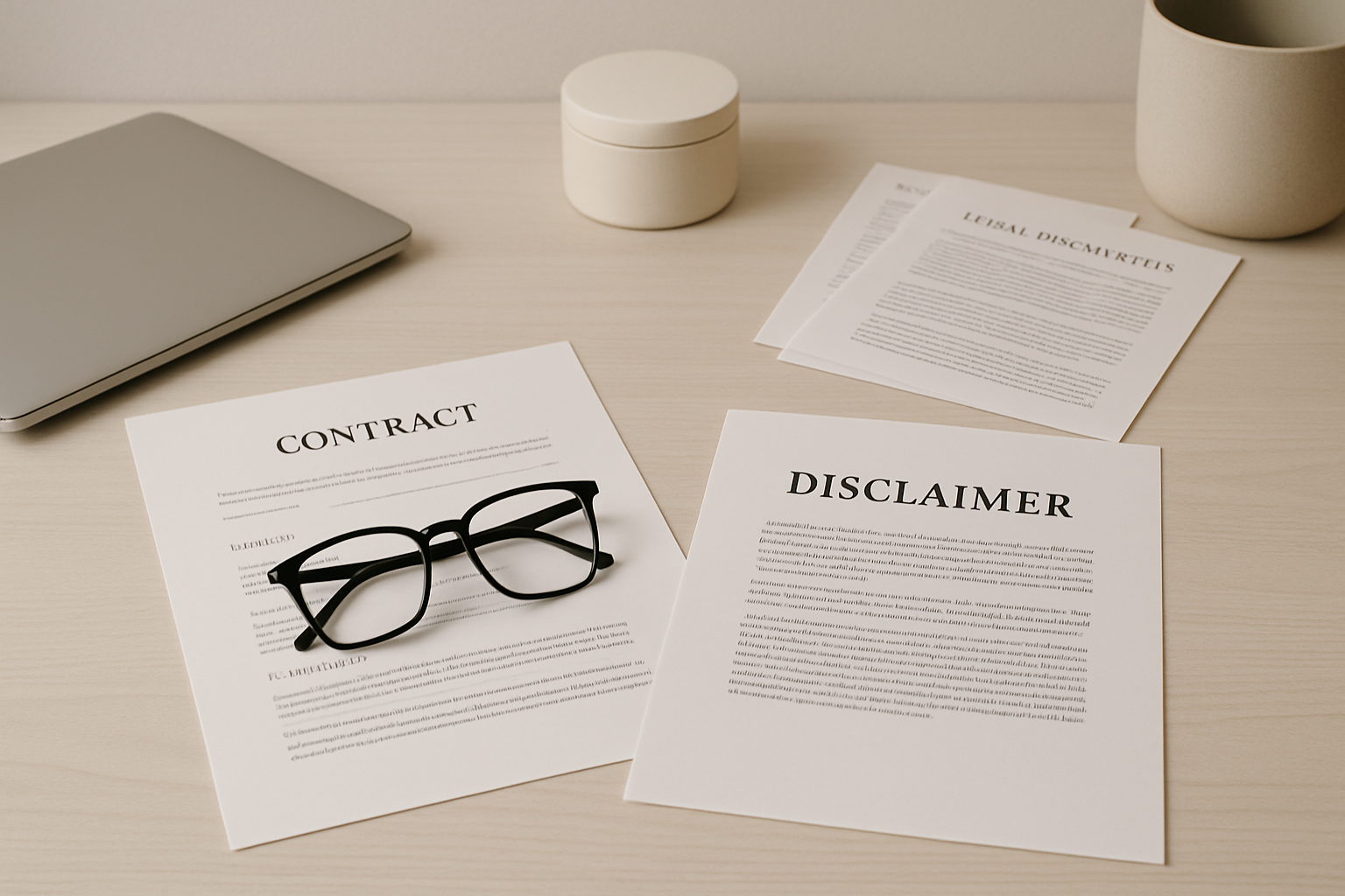 Disclaimer Illustration