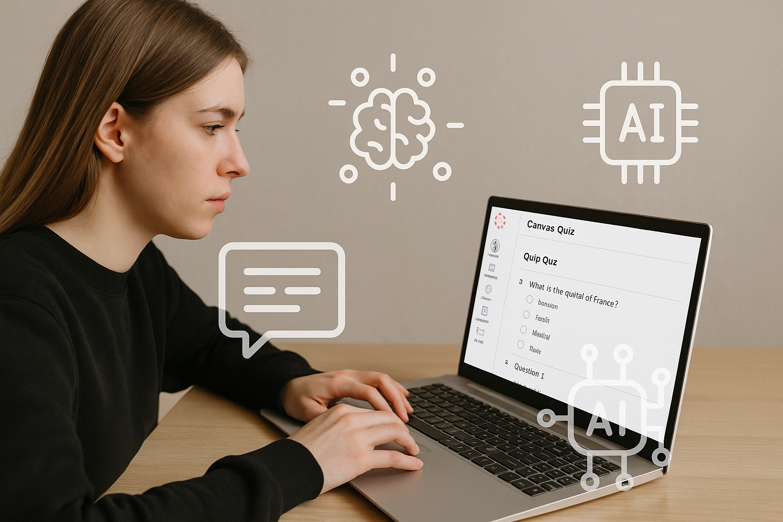 AI tools for Canvas Quizzes