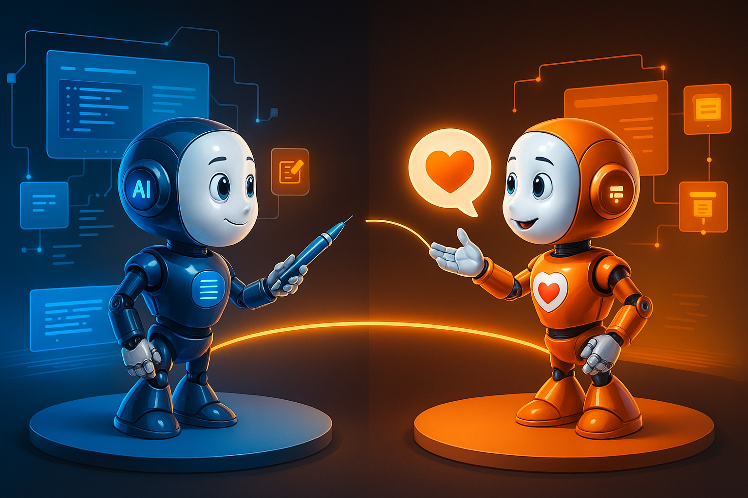 What is the difference between Genius AI Heartbeat and Copilot